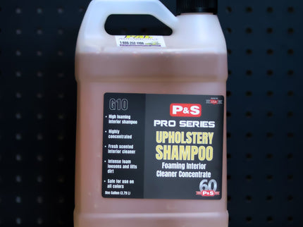 P&S UPHOLSTERY SHAMPOO GALLON