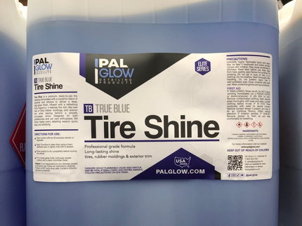 Pal Glow - True Blue Tire Shine 5 Gal