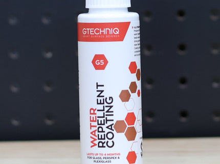 GTECHNIQ G5 Water Repellent Coating for Glass and Perspex