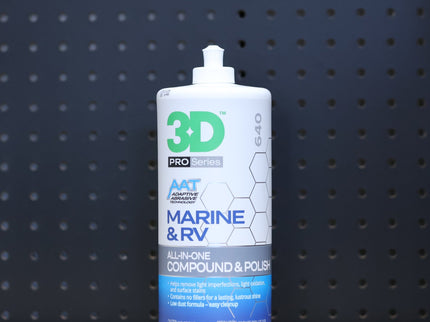 3D Marine & RV All-In-One Compound & Polish