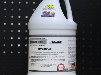 TEC BRAKE R NON ACID WHEEL CLEANER GAL  TEC258