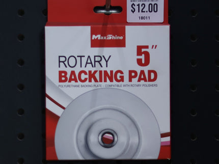 Maxshine 5" Rotary Polisher Backing Plate [White]