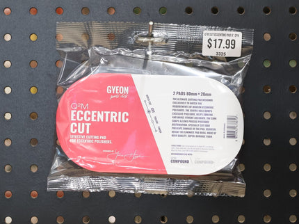 Q²M Cut Eccentric Pad 3" 2PK