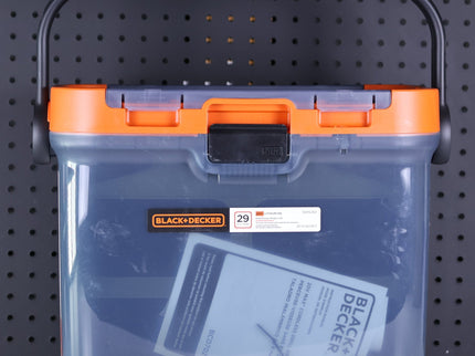 BLACK & DECKER 20V MAX Cordless Drill & DIY Home Project Kit (28 Pieces + Tool Box)