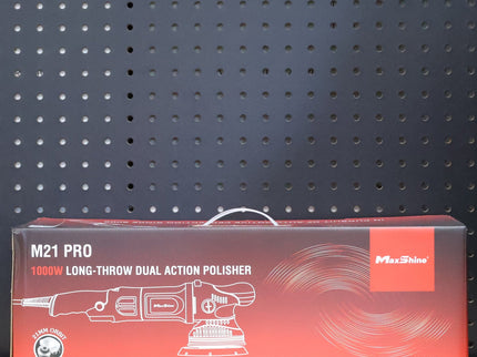 M21 Pro Dual Action Polisher | 21mm Throw, 6” Backing Plate, 1000W Motor
