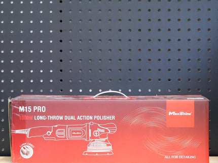 M15 Pro Dual Action Polisher | 15mm Throw, 5” Backing Plate, 1000W Motor