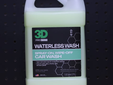 3D WATERLESS CAR WASH 1 GALLON