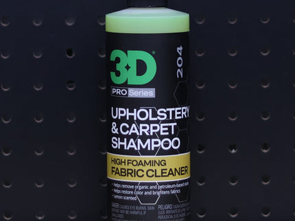3D Upholstery & Carpet Shampoo 16oz