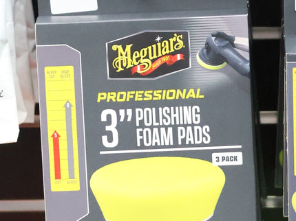 Meguiar's 3" Polishing Foam Pads 3 Pack (M3PFP3)