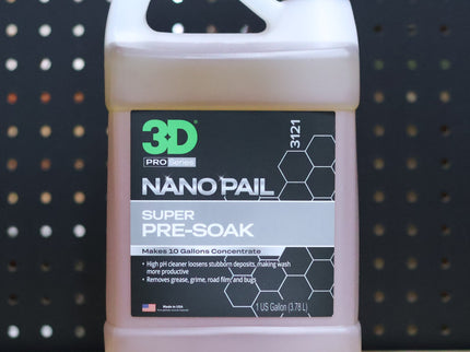 3D Super Pre-Soak NANO DRUM- I GAL