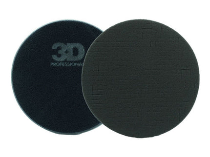 3D 7.5" Black Spider-Cut Foam Finishing Pad