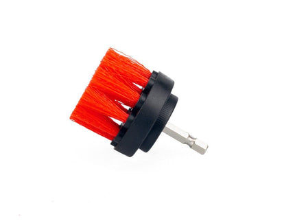 DRILL BRUSH, 2" RED MAXSHINE