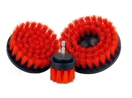 Maxshine M8 Drill Carpet Detailing Brush [3 Piece Set (2" 4" 5")]