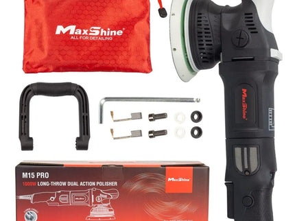 M15 Pro Dual Action Polisher | 15mm Throw, 5” Backing Plate, 1000W Motor