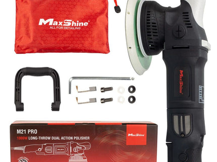 M21 Pro Dual Action Polisher | 21mm Throw, 6” Backing Plate, 1000W Motor