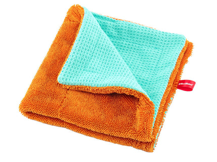 Maxshine 1000GSM 16x16" Twisted Loop & Waffle Weave Colorful Cleaning Towel