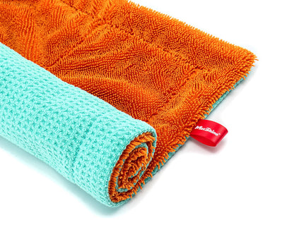 Maxshine 1000GSM 16x16" Twisted Loop & Waffle Weave Colorful Cleaning Towel