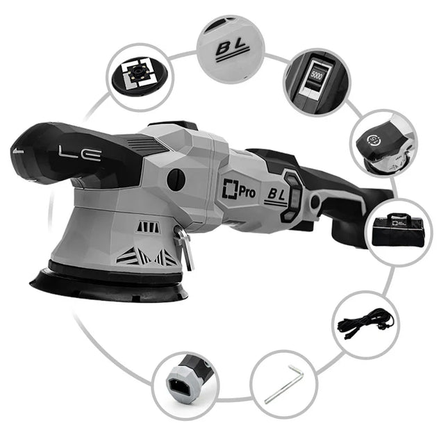 Liquid Elements Polishing Machine "T4500 Pro" - 15mm stroke