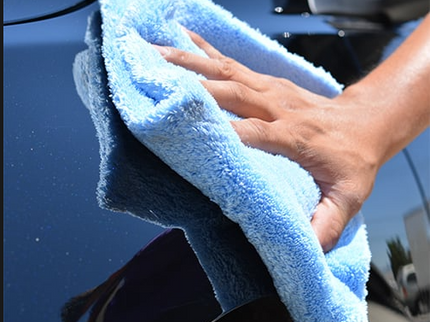 Edgeless Buffing Towel, 450 GSM, 16x16 inch
