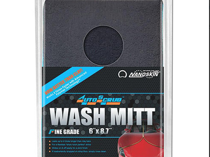 Nanoskin AUTOSCRUB MITT FINE GRADE BLUE