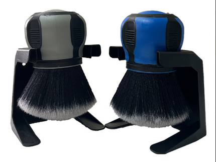 Premium Car Detailing Brush with Soft Bristles and Ball Handle