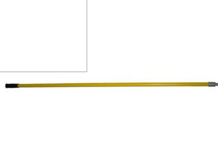 FIBERGLASS 60" POLE W/METAL TIP THREADED