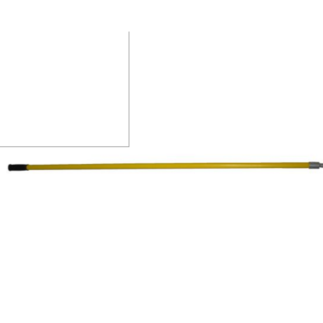 FIBERGLASS 60" POLE W/METAL TIP THREADED