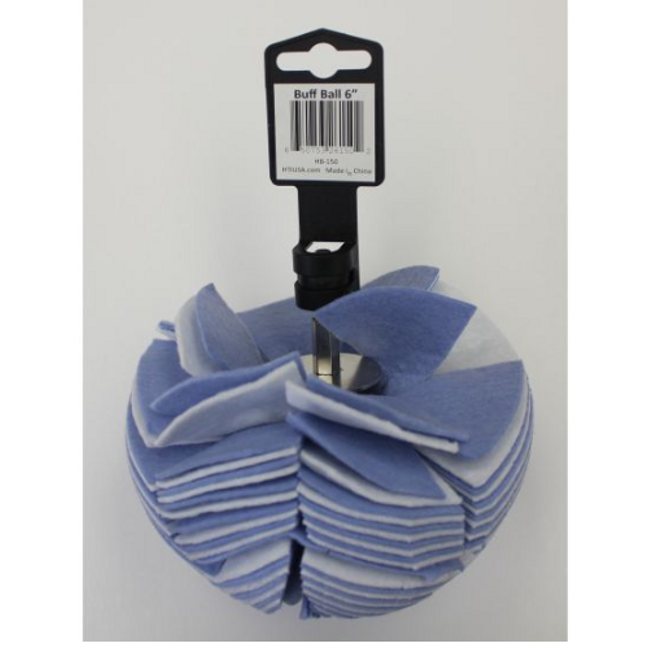 BUFF BALL 5" BLUE