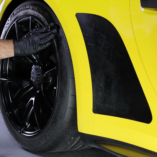 Tire Shine Sweeper Applicator