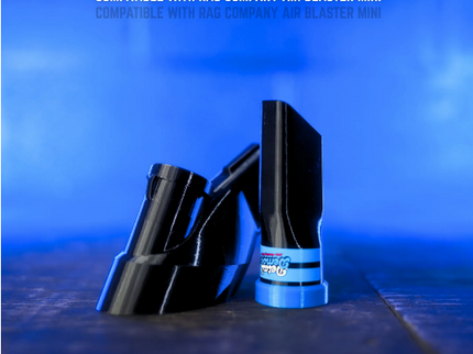 DETAIL DEMON Crevice Air+Vac Oval Attachment compatible with The Rag Company Ultra Air Blaster Mini