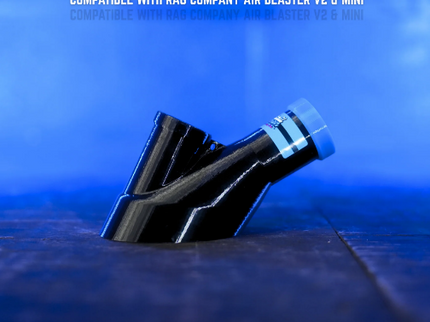 DETAIL DEMON Air+Vac Oval Attachment for the Rag Company Ultra Air Blaster Version 2 & Mini