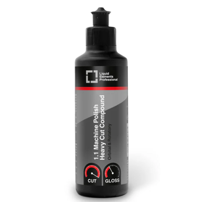 Liquid Elements Machine Polish Heavy Cut Compound 250ml