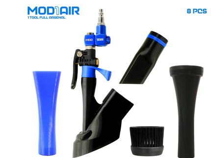 MOD1AIR Complete Air Tool 8 Piece Modular Detailing Kit