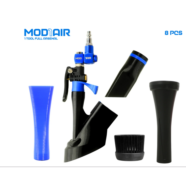 MOD1AIR Complete Air Tool 8 Piece Modular Detailing Kit