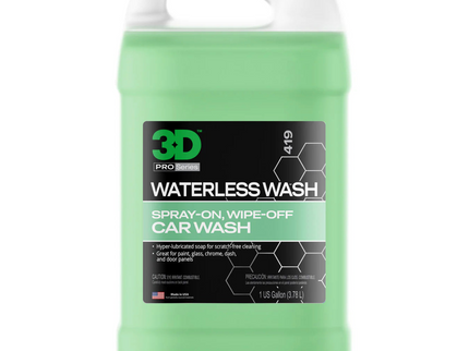 3D WATERLESS CAR WASH 1 GALLON