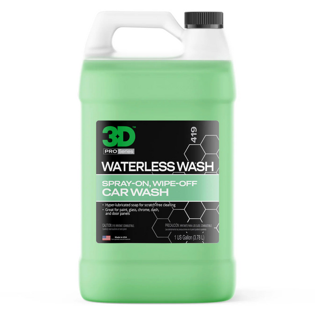3D WATERLESS CAR WASH 1 GALLON