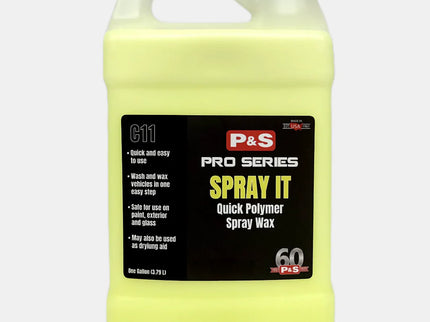 P&S Spray It - Quick Polymer Wax 1GAL