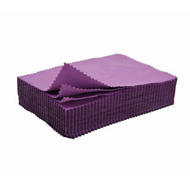 MICROFIBER SUEDE TOWEL PURPLE 20 PK