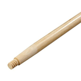 60" WOOD HANDLE W/METAL TIP