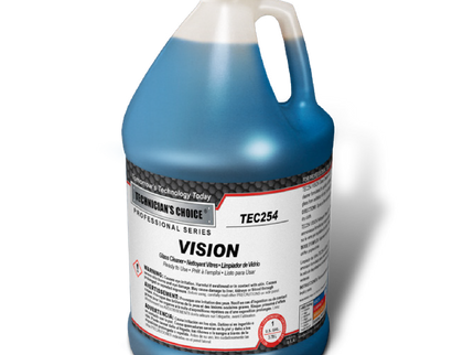 TEC VISION GLASS CLEANER RTU GALLON TEC254