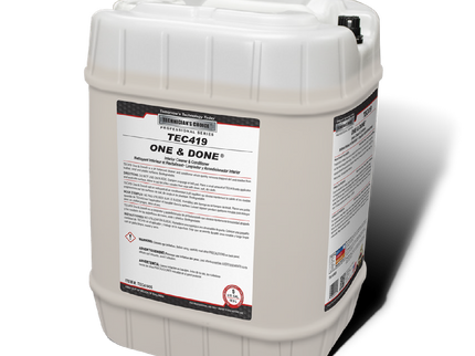 TEC ONE & DONE CLEAN & COND 5 GAL TEC419