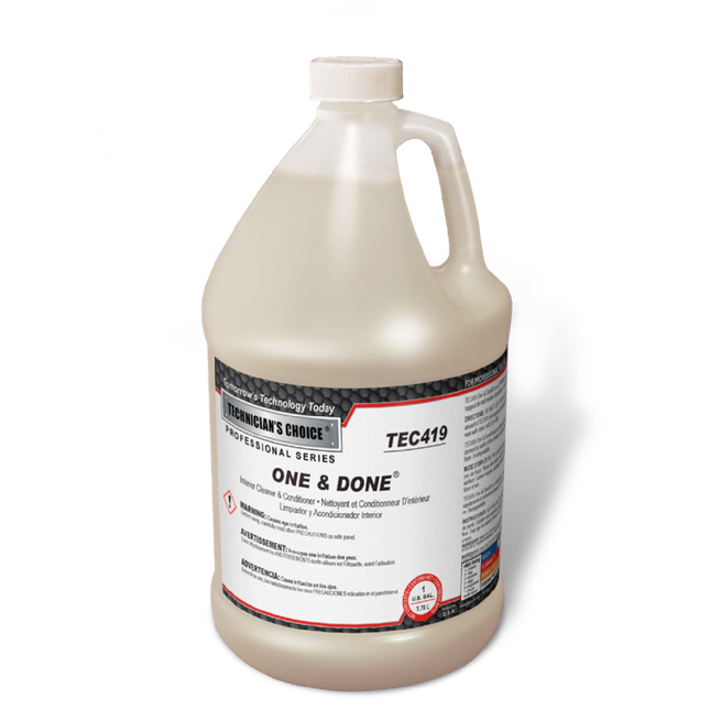 TEC ONE & DONE CLEAN & COND GALLON TEC419