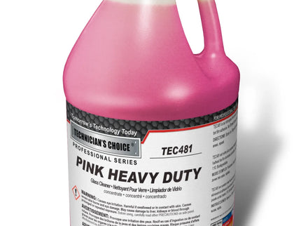 TEC PINK HEAVY DUTY GLASS CLEANER CONC. GAL TEC481