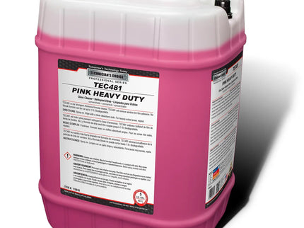 TEC PINK GLASS CLEANER CONC. 5 GAL TEC481