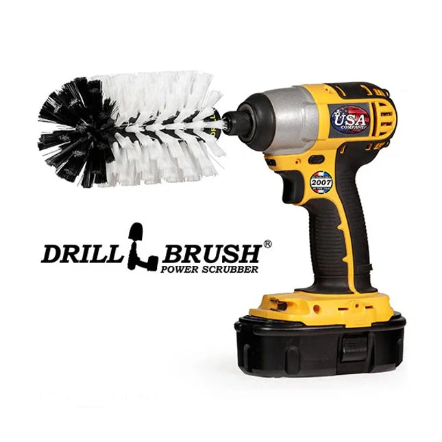 DRILL BRUSH, MINI WHITE