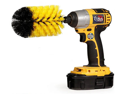 DRILL BRUSH, JUMBO YELLOW