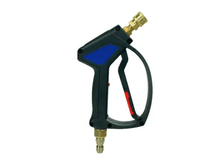 SG28 Spray Gun with Brass Plated Fittings Installed