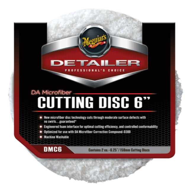 PAD, MEGUIAR'S M-FIBR DMC6 2 PACK