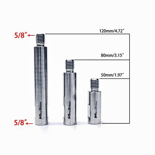 EXTENSION KIT FOR ROTARY POLISHERS