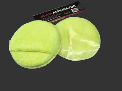 Maxshine Multipurpose Applicator - Finger Hold/Microfiber [Pack of 1]
